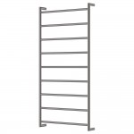 Kaya Heated Towel Rail, 600 x 1200mm, Gun Metal